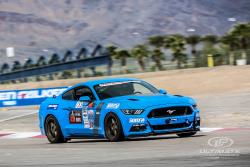 Photo of Mike Maier on the road course at Las Vegas Motor Speedway